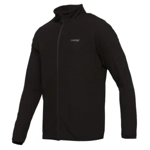 Hi-Tec DAMIS FLEECE FULL ZIP Pánská mikina, čierna, veľkosť