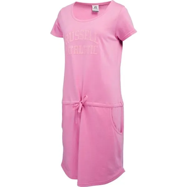 Russell Athletic DRESS W Dámske šaty, ružová, veľkosť