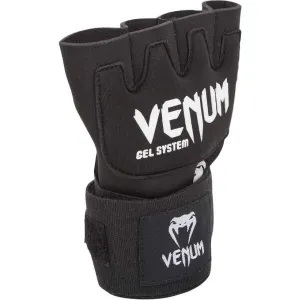 Venum KONTACT GEL GLOVE WRAPS Rukavice, čierna, veľkosť