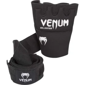 Venum KONTACT GEL GLOVE WRAPS Rukavice, čierna, veľkosť