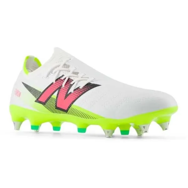 New Balance FURON PRE SG V7+ Pánske kopačky, biela, veľkosť 43