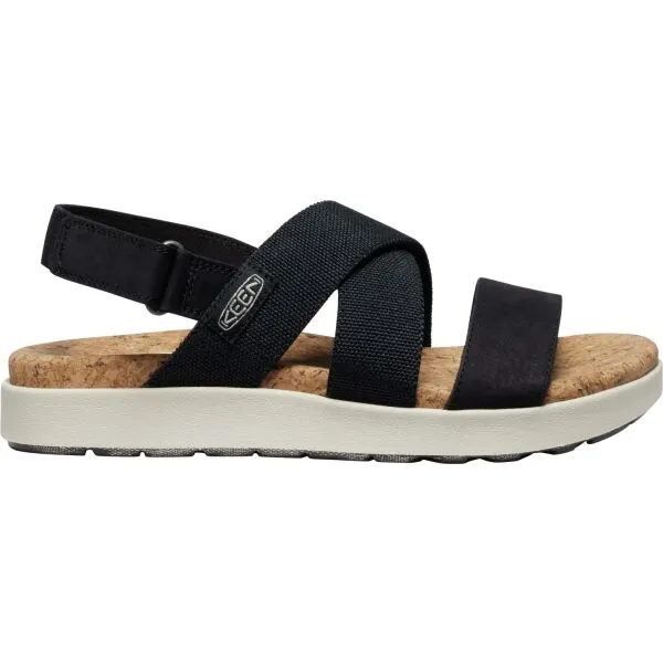 Keen ELLE CRISS CROSS W Dámske sandále, čierna, veľkosť 41