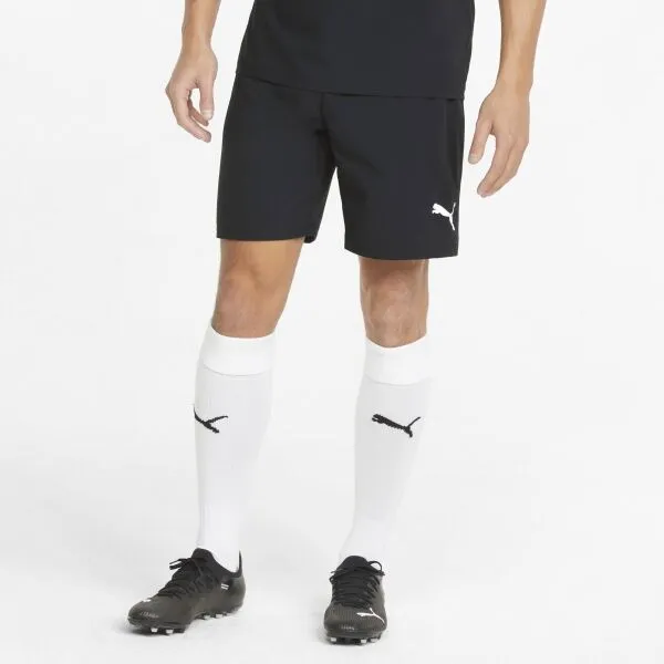 Puma TEAMFINAL SHORTS Pánske futbalové šortky, čierna, veľkosť