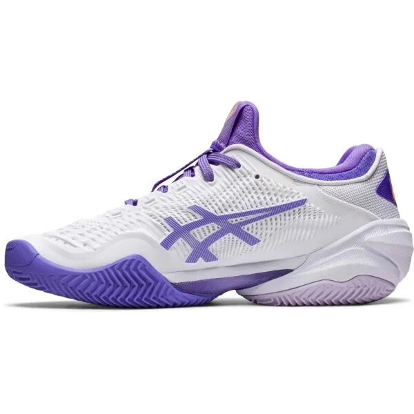 ASICS COURT FF 3 CLAY Dámska indoorová obuv, biela, veľkosť 37