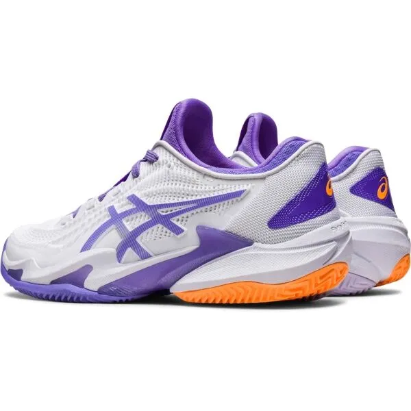 ASICS COURT FF 3 CLAY Dámska indoorová obuv, biela, veľkosť 37