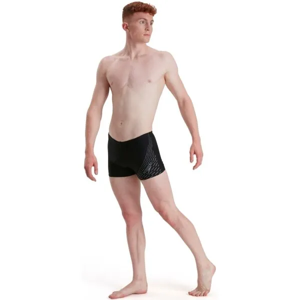 Speedo MEDLEY LOGO AQUASHORT Pánske plavky, čierna, veľkosť