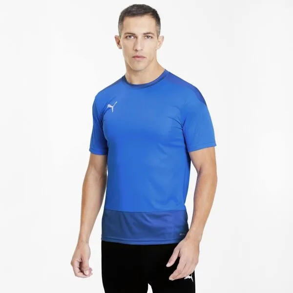 Puma TEAMGOAL 23 TRAINING JERSEY Pánske futbalové tričko, modrá, veľkosť