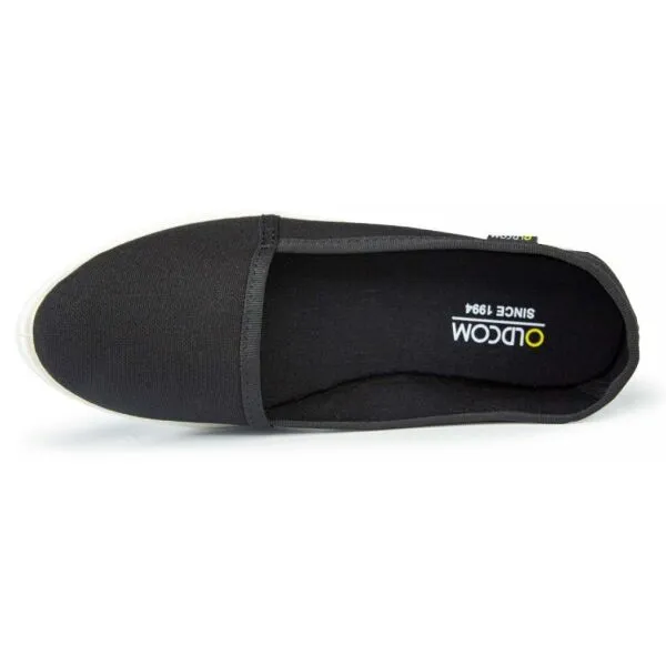 Oldcom ESPADRILKY CANVAS Dámske espadrilky, čierna, veľkosť