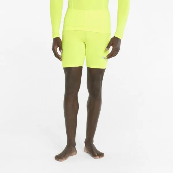 Puma LIGA BASELAYER SHORT TIGHT PKN Dámske kraťasy, žltá, veľkosť