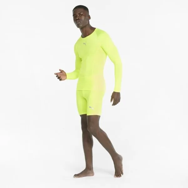 Puma LIGA BASELAYER SHORT TIGHT PKN Dámske kraťasy, žltá, veľkosť