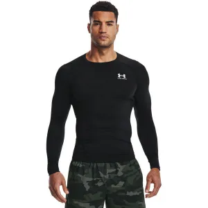 Mikina Under Armour HG Armour Comp LS - black/white