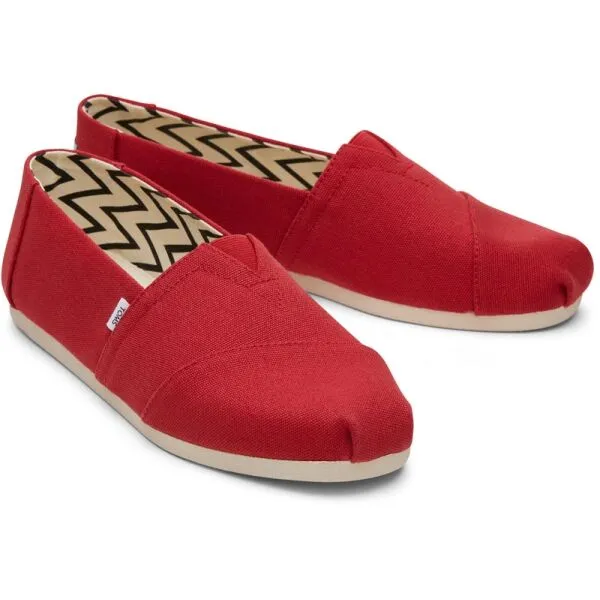 TOMS REC CTTN CAN MN ALPR Pánske espadrilky, červená, veľkosť