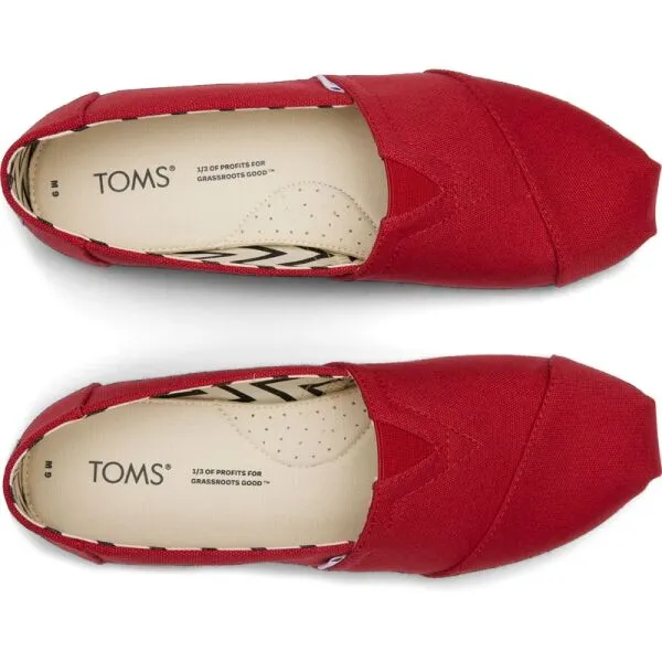 TOMS REC CTTN CAN MN ALPR Pánske espadrilky, červená, veľkosť