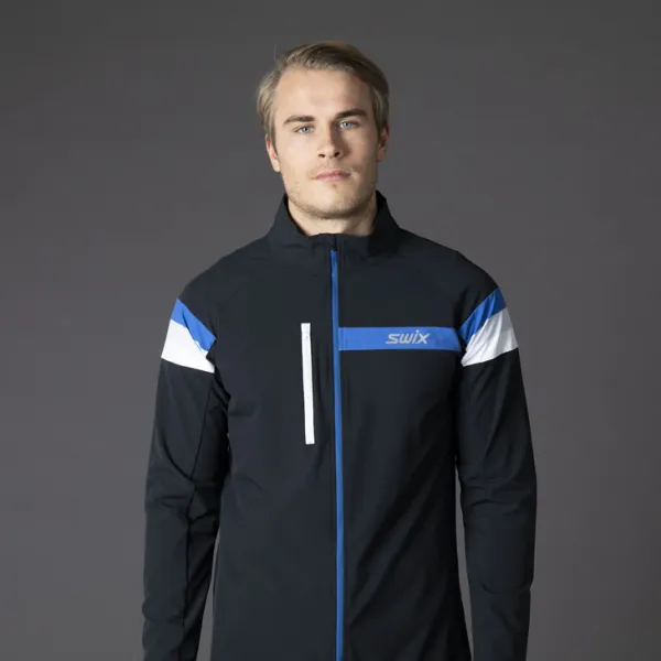 Swix FOCUS Športová lyžiarska bunda, čierna, veľkosť