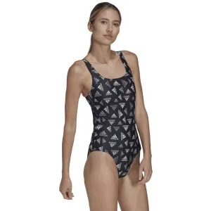 adidas AOP SPORTSW S2 Dámske plavky, čierna, veľkosť