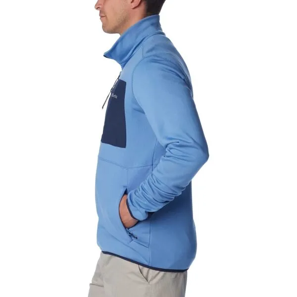 Flísová mikina Columbia Hike Full Zip - skyler/collegiate navy
