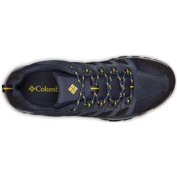 Columbia CRESTWOOD LOW Pánska outdoorová obuv, tmavo modrá, veľkosť 42