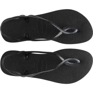 HAVAIANAS LUNA Dámske žabky, čierna, veľkosť 39/40