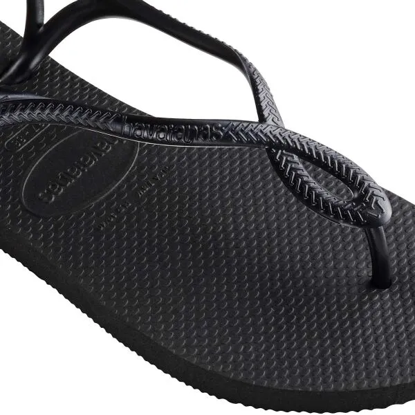 HAVAIANAS LUNA Dámske žabky, čierna, veľkosť 39/40