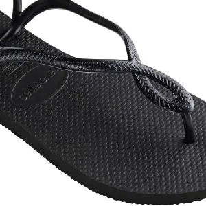 HAVAIANAS LUNA Dámske žabky, čierna, veľkosť 39/40