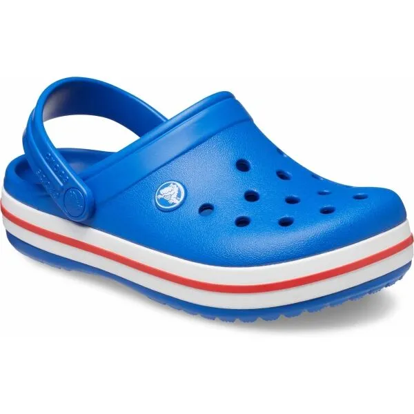 Crocs CROCBAND CLOG K Detská nazúvacia obuv, modrá, veľkosť 33/34