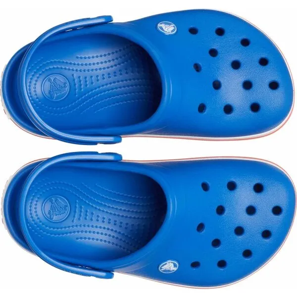 Crocs CROCBAND CLOG K Detská nazúvacia obuv, modrá, veľkosť 33/34