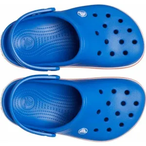 Crocs CROCBAND CLOG K Detská nazúvacia obuv, modrá, veľkosť 33/34