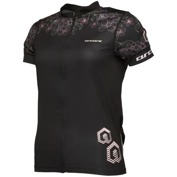 Arcore TRIANE Dámsky cyklistický dres, čierna, veľkosť