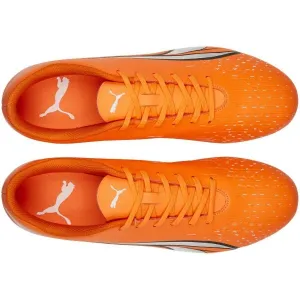 Puma ULTRA PLAY FG/AG Pánske kopačky, oranžová, veľkosť 44