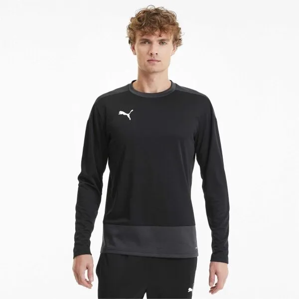 Puma TEAMGOAL 23 TRAINING SWEAT Pánska športová mikina, čierna, veľkosť