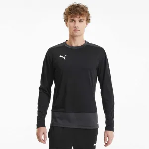 Puma TEAMGOAL 23 TRAINING SWEAT Pánska športová mikina, čierna, veľkosť