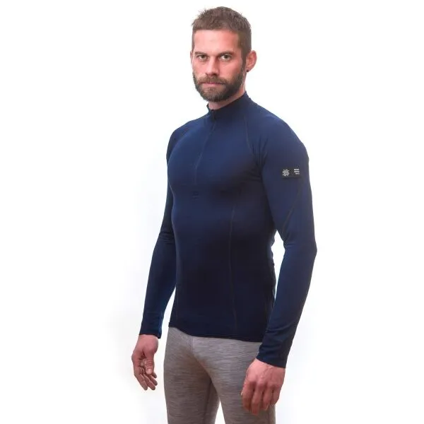Sensor MERINO ACTIVE Pánske tričko, tmavo modrá, veľkosť