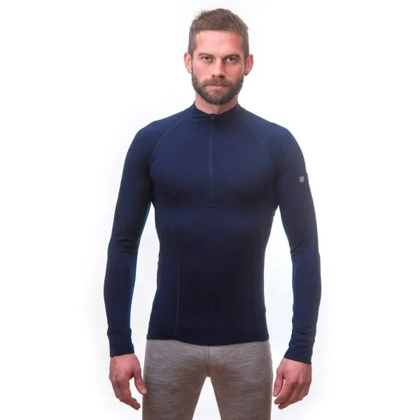 Sensor MERINO ACTIVE Pánske tričko, tmavo modrá, veľkosť