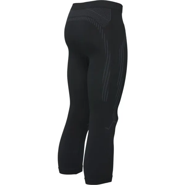 Klimatex BARIK SEAMLESS Pánske bezšvové termo 3/4 spodky, čierna, veľkosť XL/XXL