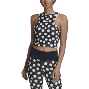 adidas FARM PRINT AEROREADY SPORT Dámske športové tielko, čierna, veľkosť