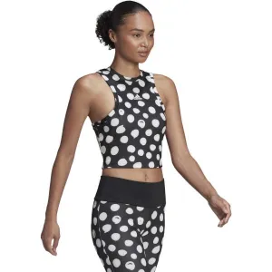 adidas FARM PRINT AEROREADY SPORT Dámske športové tielko, čierna, veľkosť