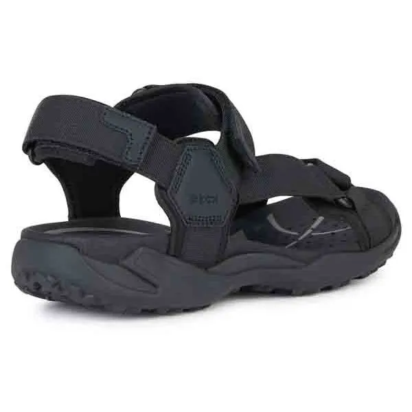 Geox TERRENO + GRIP A Pánske sandále, čierna, veľkosť