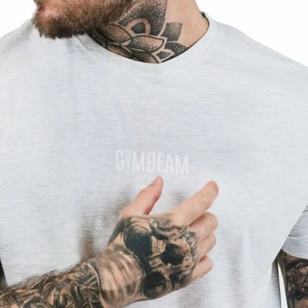 GymBeam FIT Pánske tričko, sivá, veľkosť
