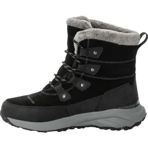 Jack Wolfskin DROMOVENTURE TEXAPORE HIGH W Dámska voľnočasová  obuv, čierna, veľkosť