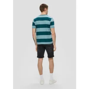 s.Oliver Q/S DENIM TROUSERS Pánske džínsové šortky, čierna, veľkosť