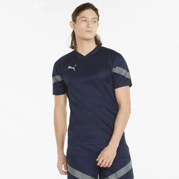 Puma teamFINAL Training Jersey Pánske športové tričko, tmavo modrá, veľkosť