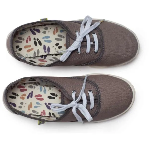 Oldcom OXFORD CANVAS Dámske tenisky, sivá, veľkosť