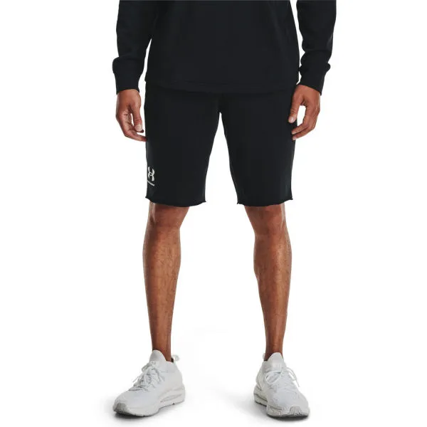 Under Armour RIVAL TERRY SHORT Pánske kraťasy, čierna, veľkosť
