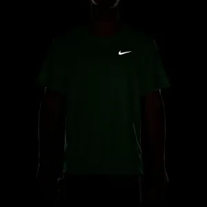 Nike NK DF UV MILER SS Pánske tréningové tričko, svetlo zelená, veľkosť XXL