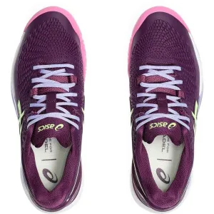 ASICS GEL-RESOLUTION 9 Pánska tenisová obuv, fialová, veľkosť 37