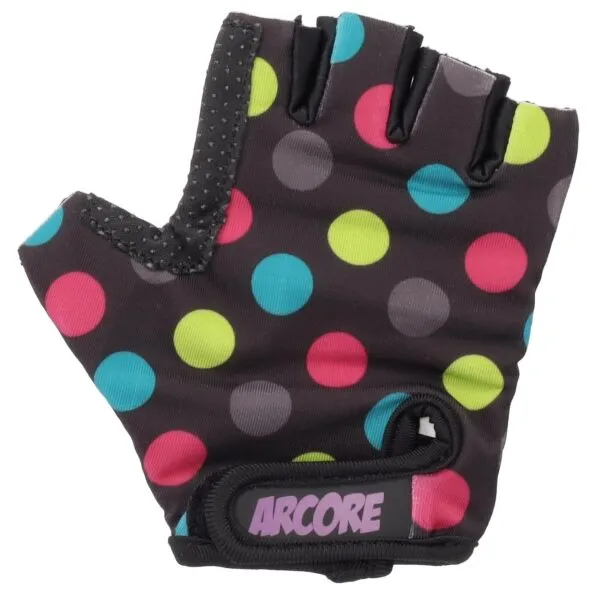 Arcore ZOAC Detské cyklistické rukavice, čierna, veľkosť 10Y