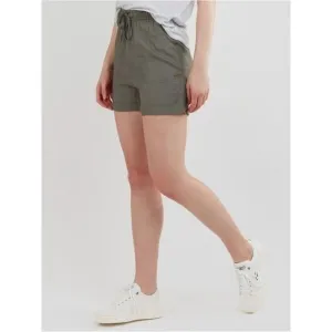 FUNDANGO CARLA Dámske šortky, khaki, veľkosť