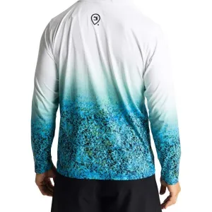 ADVENTER & FISHING UV HOODED Pánske funkčné hooded UV tričko, svetlomodrá, veľkosť