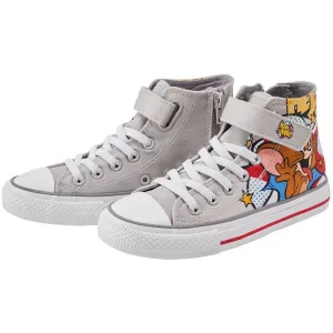 TOM AND JERRY ROBINS TOM&JERRY Členkové detské tenisky, sivá, veľkosť