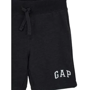 GAP FRENCH TERRY Chlapčenské šortky, tmavo sivá, veľkosť 4Y